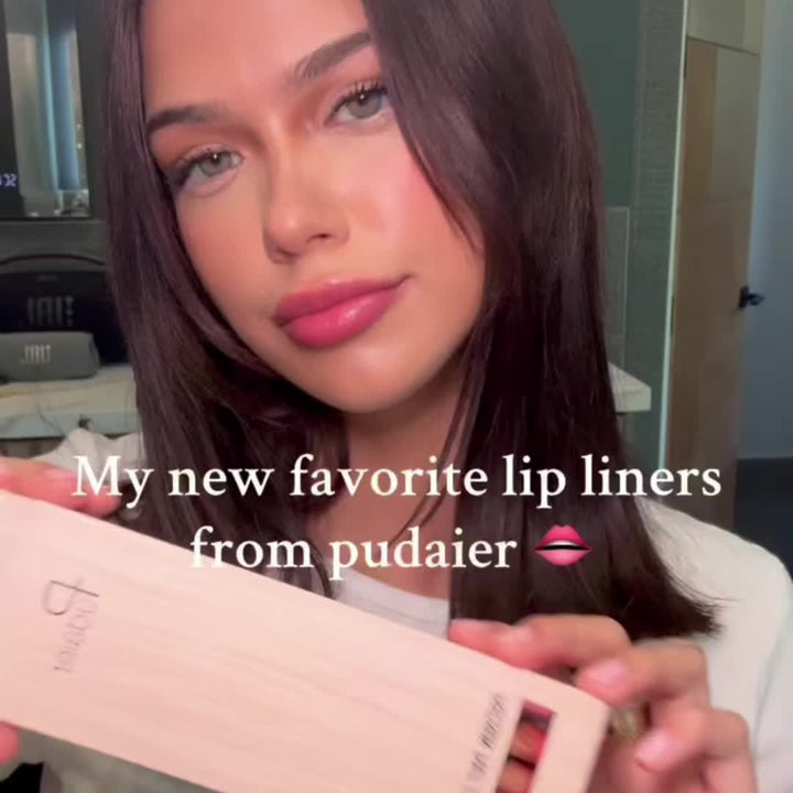 12pcs Matte Nude Lip Liner Pencil Set - Smooth, Easy to Apply, Long Lasting, Waterproof, Lip Outline Makeup Pen with Precise Tip - Total Trends Fusion