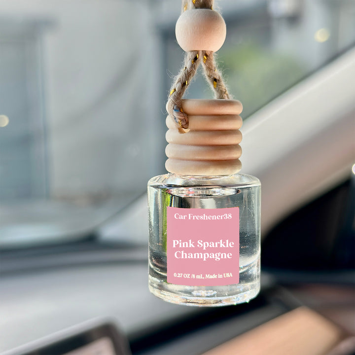 Car Air Freshener Pick From 22 Scents Hanging Car Diffuser, Car Decor Accessory, Made in USA, Long Lasting, Ships Today, The best Christmas present ever, Choose 1 Bottle or 2 Bottles