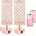 Touch Control Crystal Table Lamp Set of 2 Bedside Nightstand Lamps with 2 USB Charging Ports, 3-Way Dimmable, K9 Crystal Decorative Desk Lamp for Bedroom, Girls Guest Room, Living Room, Bulbs Included - Total Trends Fusion