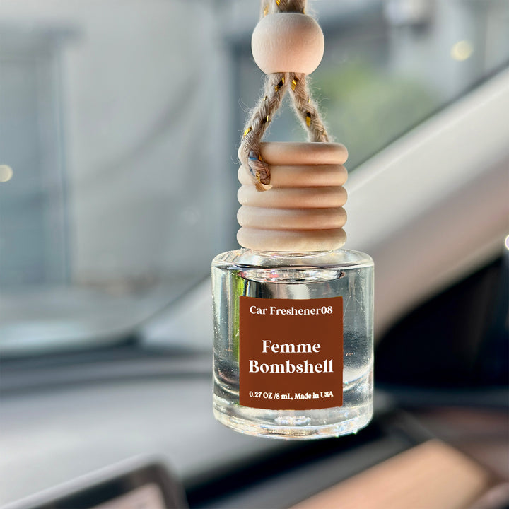 Car Air Freshener Pick From 22 Scents Hanging Car Diffuser, Car Decor Accessory, Made in USA, Long Lasting, Ships Today, The best Christmas present ever, Choose 1 Bottle or 2 Bottles