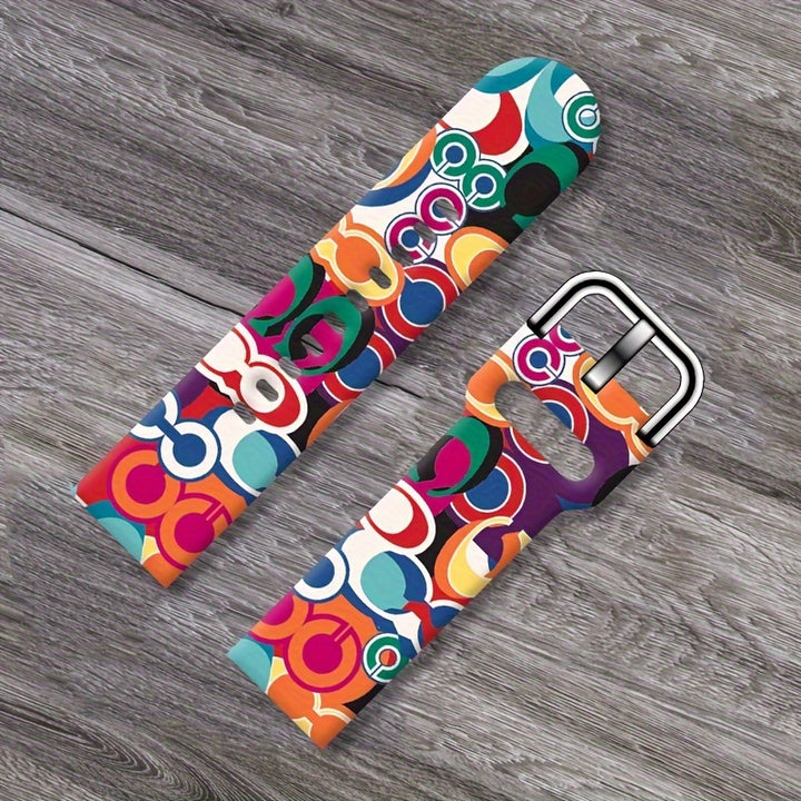 A Luxurious And Beautiful Watch Strap With Bright Colors And Simple Patterns. 20mm22mm Replacement Strap For Women, Simple And Fashionable - Total Trends Fusion
