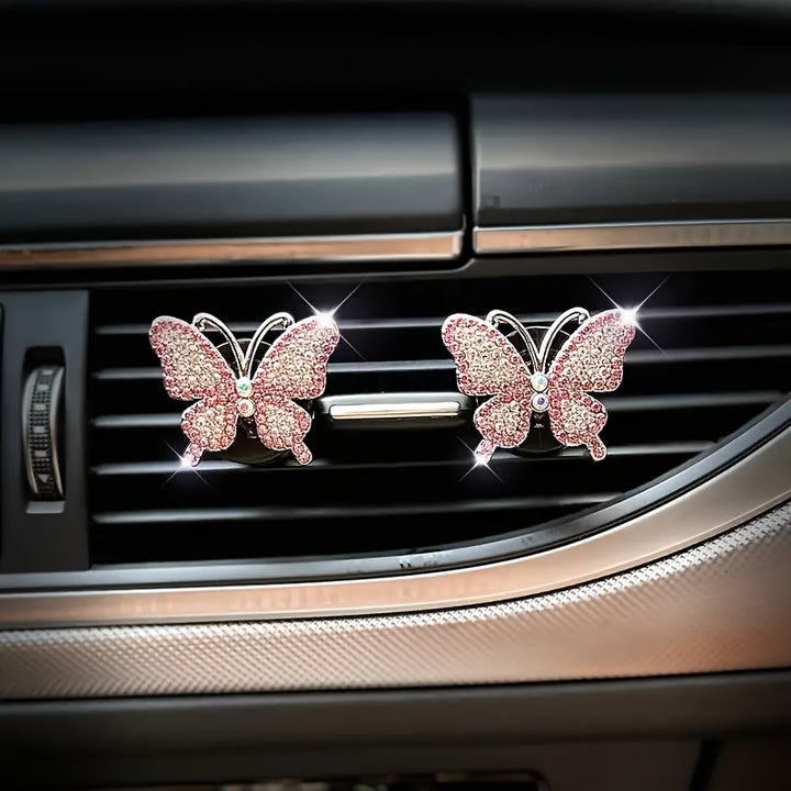 6/8pcs Car Air Aroma Diffusers & Car Air Vent Perfume Clips Fashionable Multiple Colors Suitable For Beautiful Women Gift Giving - Total Trends Fusion