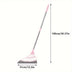 Magic Silicone Broom, Broom Rubber Strip, Sweep Cleaning Floor Wiper, Domestic Toilet Lazy Broom, Effective Glass and Fine Dust Sweeper, Perfect for Hard Floor Cleaning, Durable Plastic Handle, Home cleaning product - Total Trends Fusion