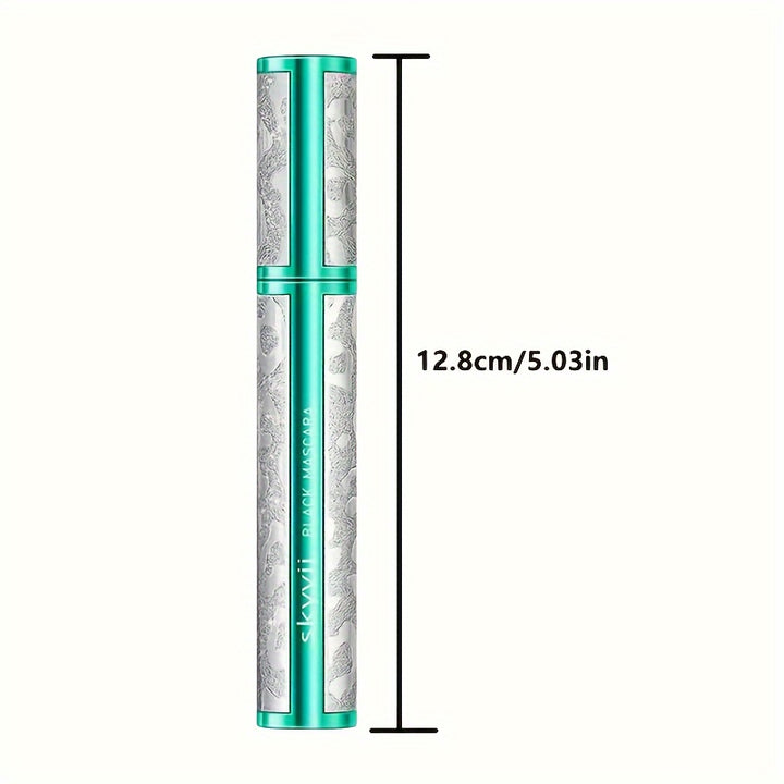 3PCS Set 4D Silk Fiber Mascara, Black, Long-Lasting, Clump-Free, Smudge-Proof, Dense Curling Effect With Olive Brush Head For Voluminous Eyelashes - Total Trends Fusion