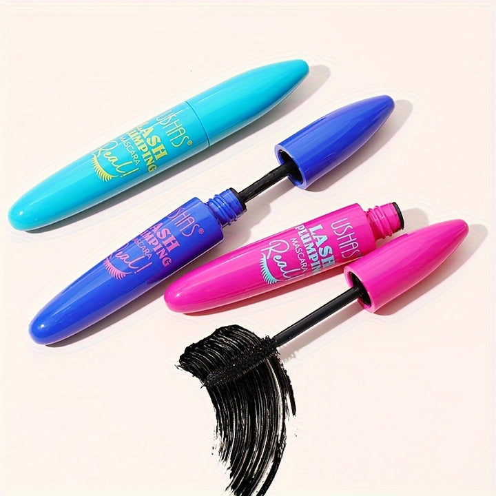 Ushas Big Lash Mascara, Extreme Black, Curling And Lengthening, Long-Lasting Formula, Waterproof, Smudge-Proof, 24-Hour Wear - Total Trends Fusion