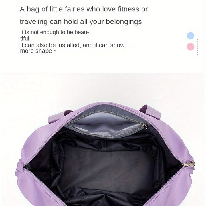 Large capacity luggage bag, double-layer expandable storage luggage bag, short distance waiting for delivery, student start school universal wheel travel bag