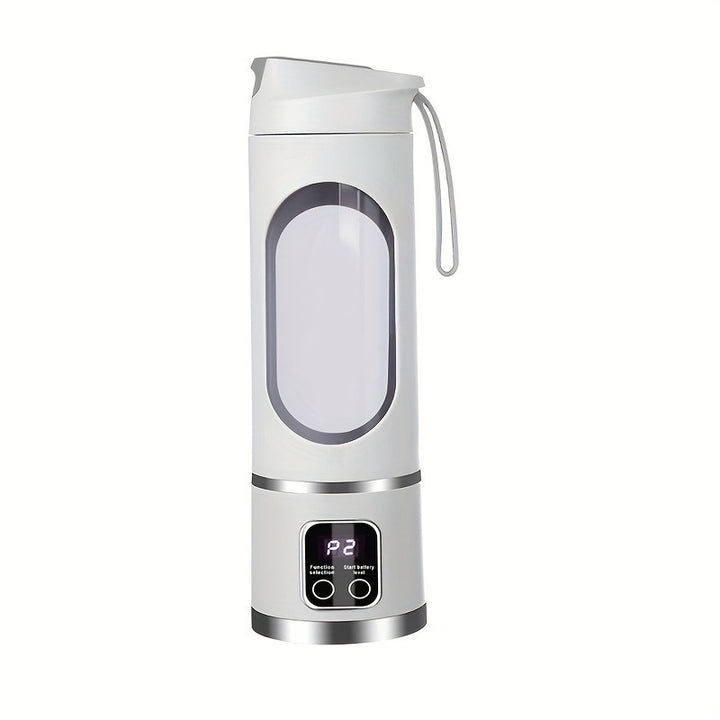 Portable USB Rechargeable Mini Blender & Juicer - 3 Modes, Digital Display, 12 Blades, Easy to Clean, Perfect for Travel and Fresh Drinks, Kitchen Must-Have - Total Trends Fusion