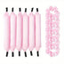 12PCS Luxury Lazy Hair Curler Set - Easy-to-Use Button Foam Rollers for Big, Bouncy, Wavy Curls - Heatless, No Damage, Time-Saving Hair Curling Tool for All Hair Types - Total Trends Fusion