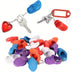 Mini Croc Shoe Keychain 20Pcs Slipper Keychain Slipper Key Ring Cute for Backpacks Gifts Cute Shoes Style Keychain for Kids Boys Girls - Total Trends Fusion