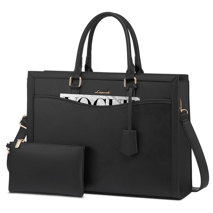 Laptop Tote Bag For Women, Office Work Bag Briefcase Fit For Laptop, Large Capacity Teacher Bag Handbag - Total Trends Fusion
