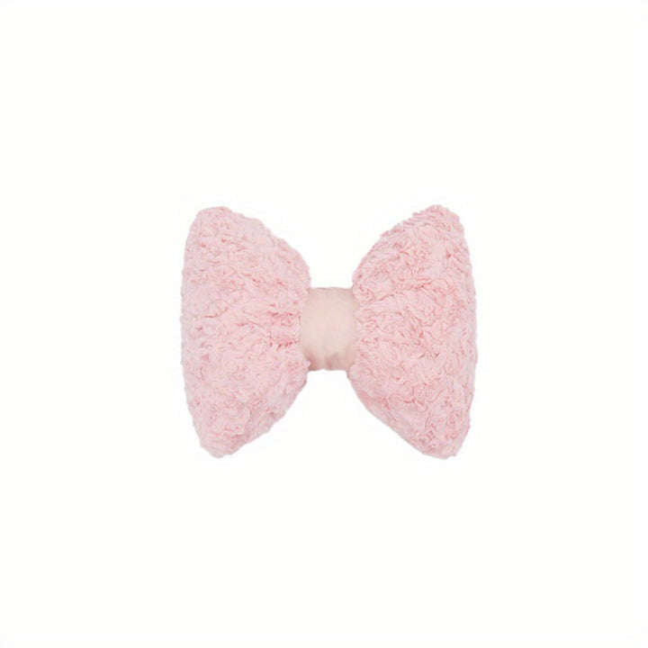 1PC Car Cute Bow Design Headrest, Breathable and Comfortable Headrest, Suitable for Christmas or Holiday Gift Giving - Total Trends Fusion