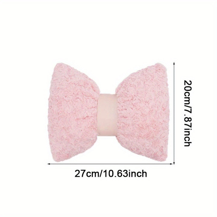 1PC Car Cute Bow Design Headrest, Breathable and Comfortable Headrest, Suitable for Christmas or Holiday Gift Giving - Total Trends Fusion