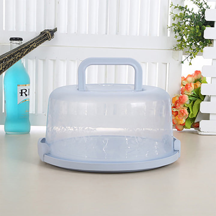 Cake Box Handle Secure Snap Anti-cross Smell Home Baking Food Preservation Fruit Multifunctional Storage Box - Total Trends Fusion