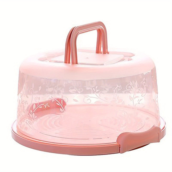 Cake Box Handle Secure Snap Anti-cross Smell Home Baking Food Preservation Fruit Multifunctional Storage Box - Total Trends Fusion