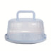 Cake Box Handle Secure Snap Anti-cross Smell Home Baking Food Preservation Fruit Multifunctional Storage Box - Total Trends Fusion
