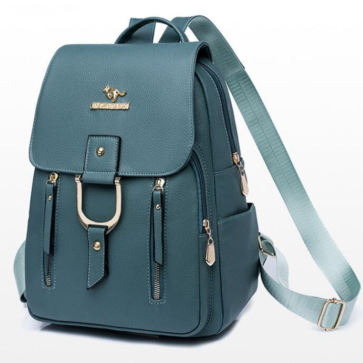 Large Capacity Travel Backpack For Women, Multiple Pockets Casual Backpack, Fashion Solid Color Zipper Backpacks - Total Trends Fusion