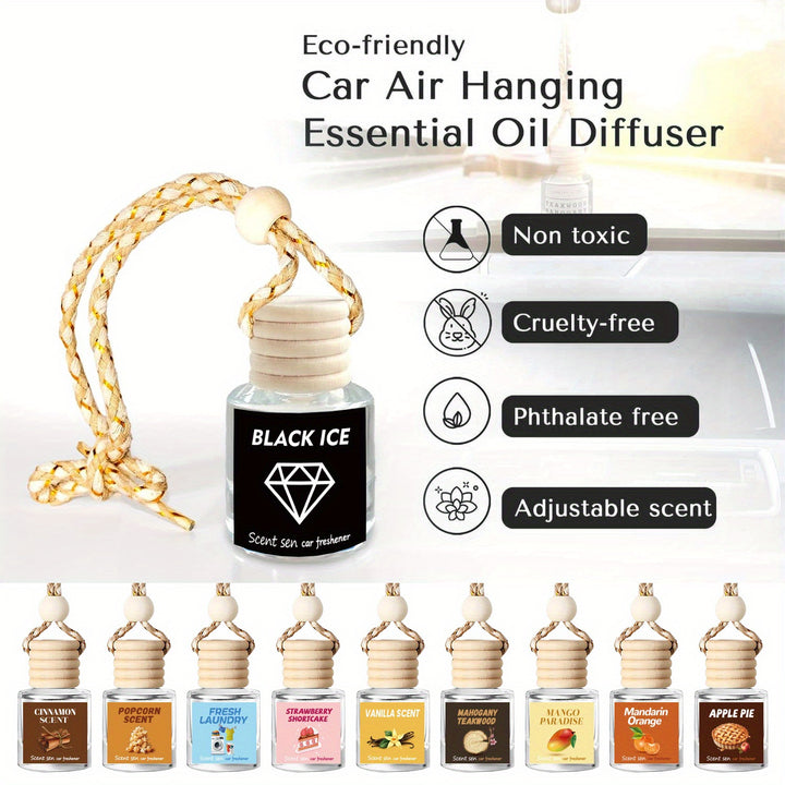 Car Hanging Aromatherapy Easy Installation Air Freshener Car Interior Pendant Car Aromatherapy - Total Trends Fusion