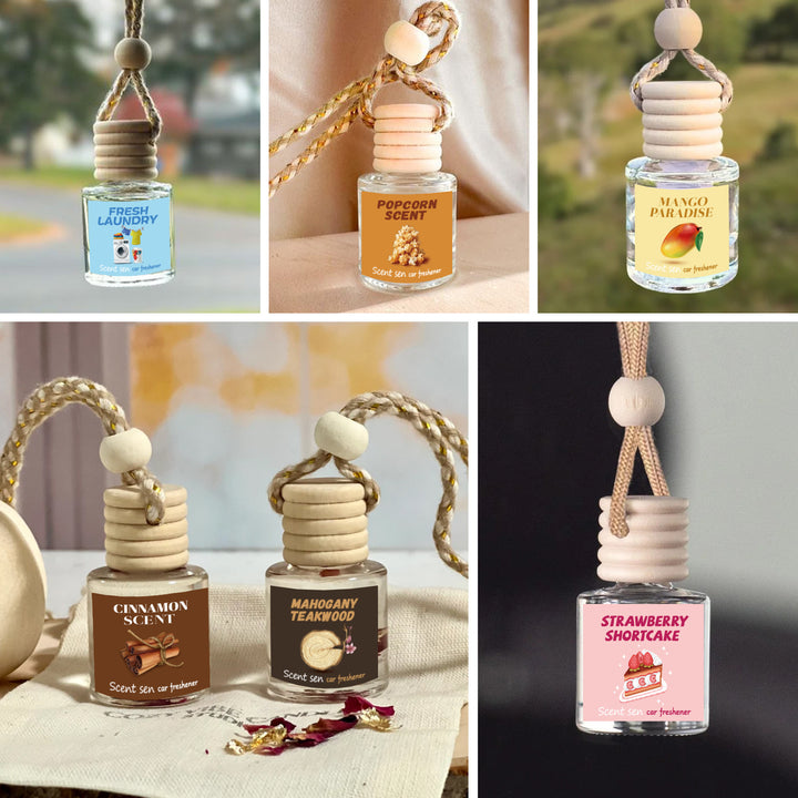 Car Hanging Aromatherapy Easy Installation Air Freshener Car Interior Pendant Car Aromatherapy - Total Trends Fusion