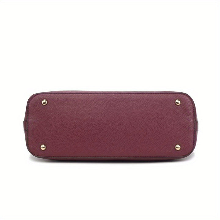 MKF Collection Saylor Circular Print Women Tote Bag & Wristlet Wallet by Mia k - Total Trends Fusion