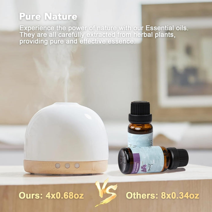 Aromatherapy Essential Essences Set | Sleep Support Spa Gift with Bath Salts & Candle"