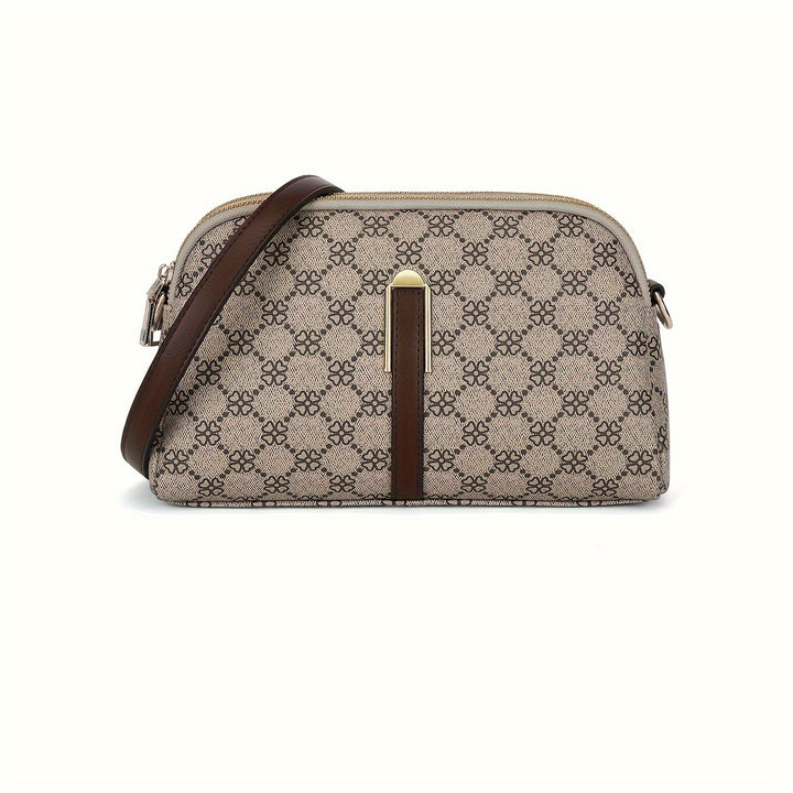 Retro Printed Diagonal Shoulder Bag For Women's One Shoulder Fashionable Shoulder Bag - Total Trends Fusion