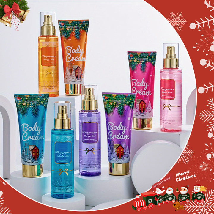 Body Bath Christmas Gift Box 4.06oz+100g, improves skin texture, makes skin feel smoother, moisturizes skin - the best Christmas gift box for gift giving