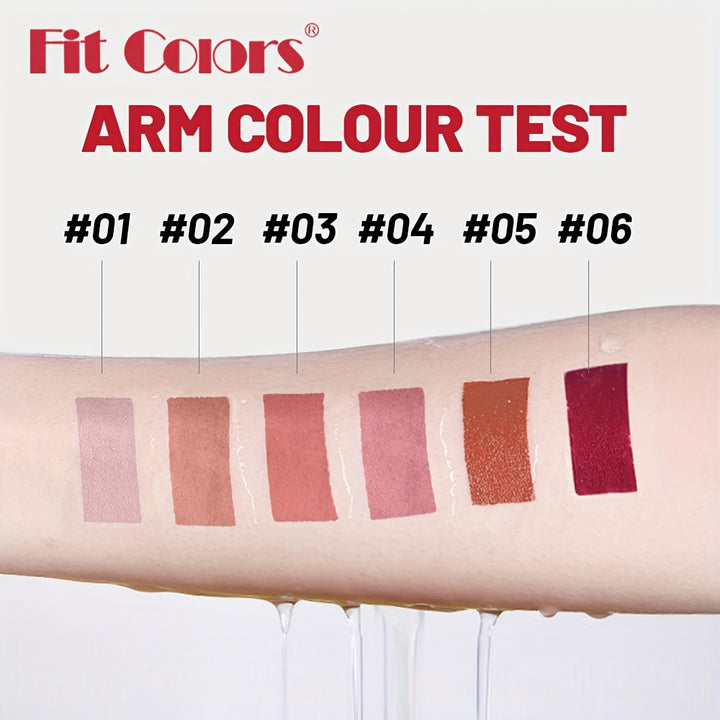 2Pcs Velvet Lipstick Pen Set, Nude Matte Lip Liner Crayon Pencil, 24 Hour Long Lasting Waterproof Lipstick, Twist-up Lip Color, Moisturizing Lipstick, Lip Makeup Graduation Gift For Women Girls - Total Trends Fusion