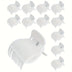 12 Curling Clips Set - Hot Curling, Root Lift, and Easy Styling Hair Accessories for Salon-Quality Curls - Total Trends Fusion