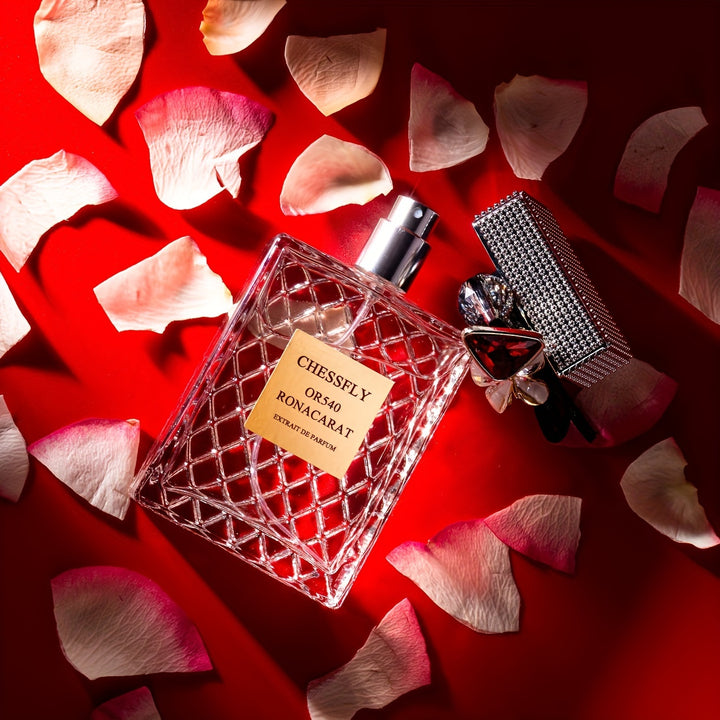CHESSFLY OR540 RONACARAT Long-Lasting Eau de Parfum for Men - Rich, Seductive, and Confident Scent with a Blend of Woody and Oriental Notes