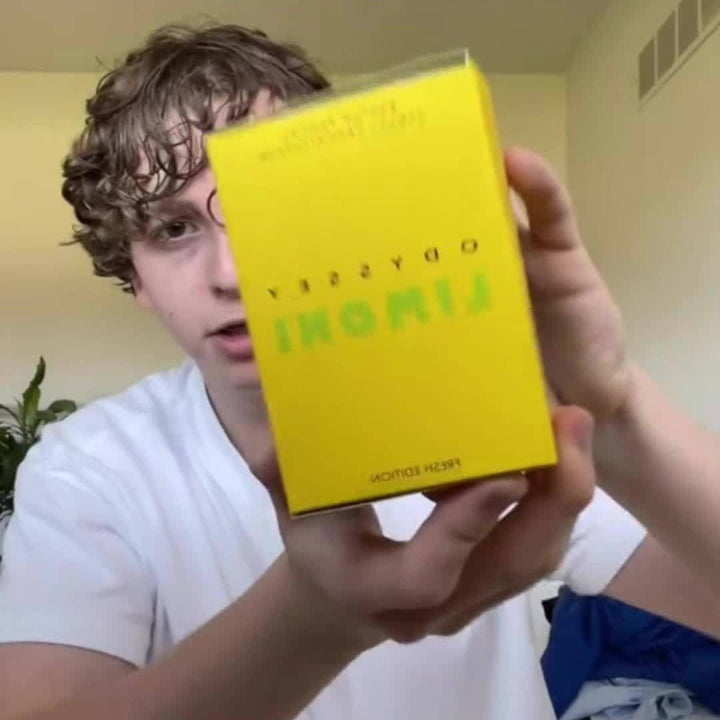 Unisex Fragrance Armaf Odyssey Limoni EDP Parfum for Women And Men, 3.4 Fl Oz Long Lasting Lemon Scent