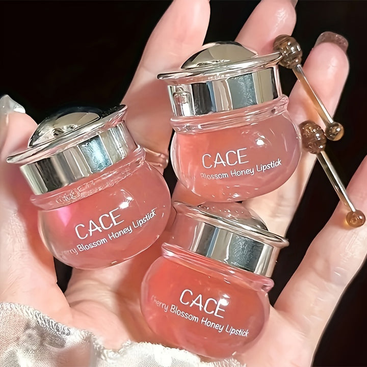 3-Pack Rich Rose, Cherry, and Peach Lip Balm Set - Intensive Moisturizing and Nourishing Lip Mask for Soft, Plump, and Hydrated Lips - Suitable for All Skin Types, Unisex, and Long-Lasting - Total Trends Fusion