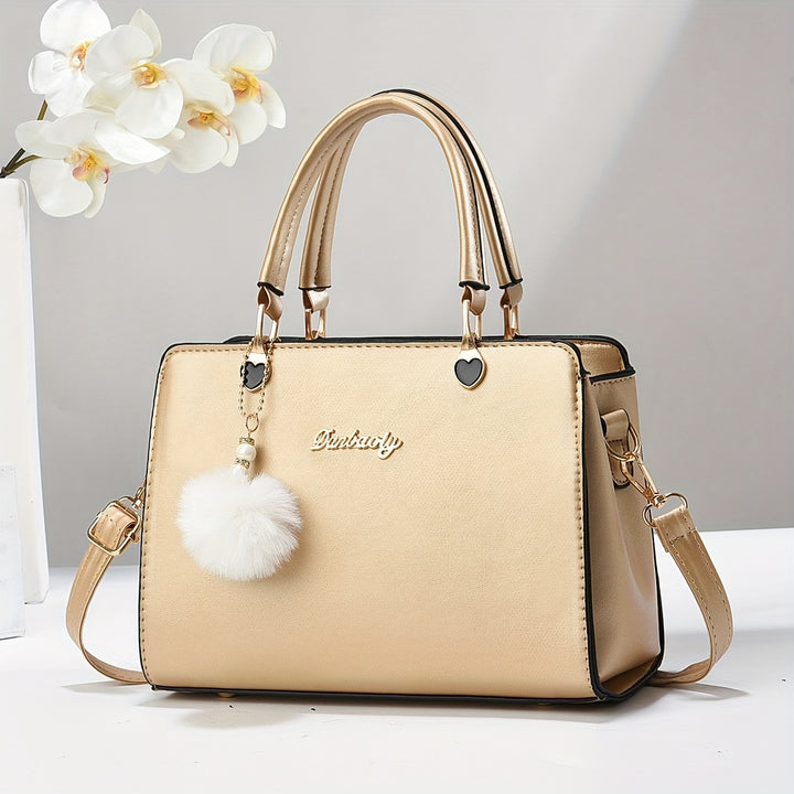 Small Fashion Purses and Handbags for Women Ladies Crossbody Bags Top Handle Satchel Shoulder Bags Totes with Pendant - Total Trends Fusion