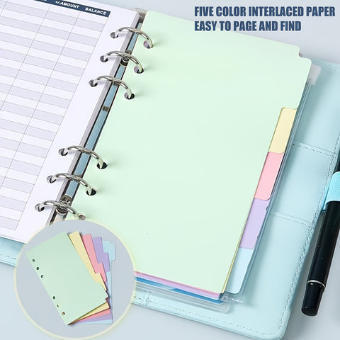 Multifunctional A6 Budget Binder with 12 Clear Zip Pockets and 12 Budget Sheets PU Cash Envelopes Portable Envelopes Organizer for Budgeting and Money Saving - Total Trends Fusion