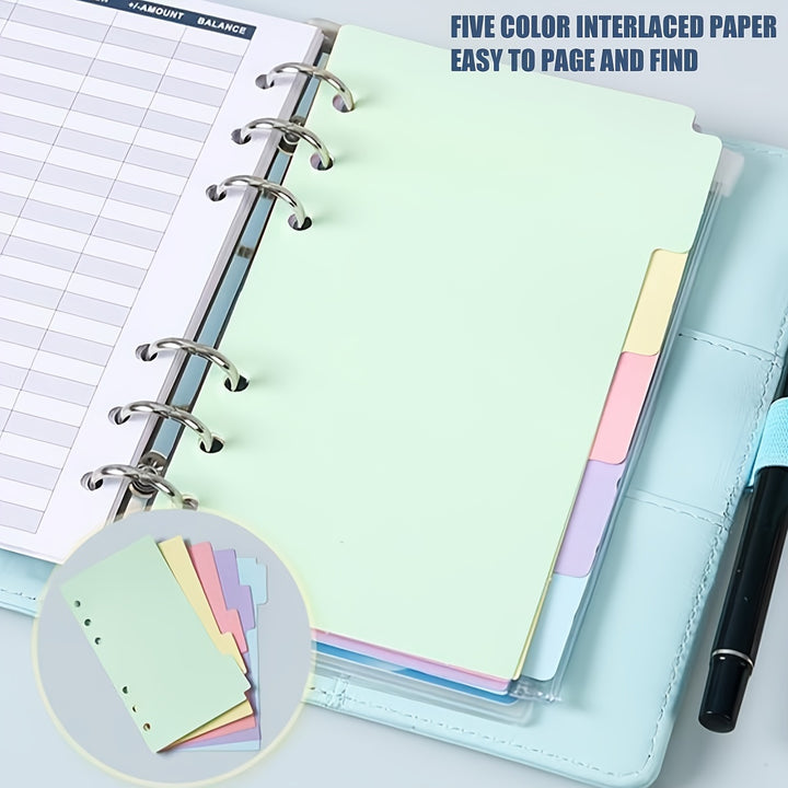 Multifunctional A6 Budget Binder with 12 Clear Zip Pockets and 12 Budget Sheets PU Cash Envelopes Portable Envelopes Organizer for Budgeting and Money Saving - Total Trends Fusion