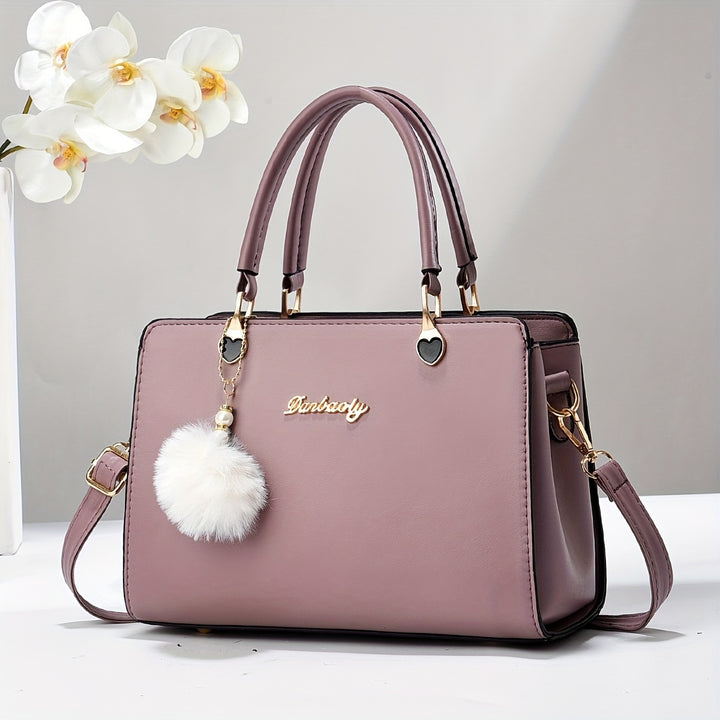 Small Fashion Purses and Handbags for Women Ladies Crossbody Bags Top Handle Satchel Shoulder Bags Totes with Pendant - Total Trends Fusion