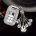 Fashion Women's Sparkling Rhinestone for Honda Car Key fob Cover Fit Vezel City Civic Jazz CRV BRV HRV Shuttle Vezel Pilot Accord Accessories - Total Trends Fusion