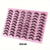30 Pairs of Luxurious Wispy Lashes - Natural 3D/4D Volume, Fluffy, Soft, Lightweight, Reusable, Easy to Apply Fake Eyelashes Pack for Makeup - Synthetic, 8mm-14mm Length, Versatile 3 Styles - Total Trends Fusion
