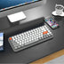 AJAZZ NACODEX 84 Keys Pink Wireless Keyboard With Cute Retro Round Keycaps, Comfortable Ergonomic Typewriter Keyboard Compatible With Android Windows IOS Suitable For Home And Office Keyboards - Total Trends Fusion
