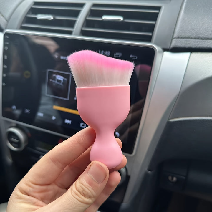 Car Interior Detail Brush Cleaning Maintenance Car Brush Air Conditioner Air Vent Dust Soft Bristle Brush Car Cleaning Care Brush - Total Trends Fusion