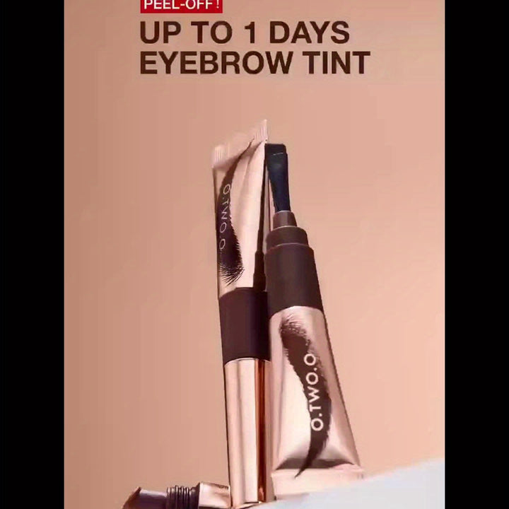 [Halloween trick or treat] 5-Day Tattoo Brow Gel - Semi-Permanent, Even Color, Long-Lasting Makeup - Effortless, Peel-Off For Natural-Looking Brows Daily Essential otwoo