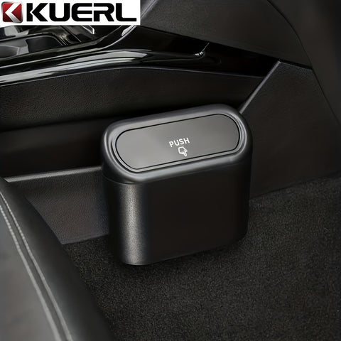 1pc Car-mounted Trash Can, Car Mini Garbage Bin, Car Storage Box, Car Organizer, Car Essential Accessories - Total Trends Fusion
