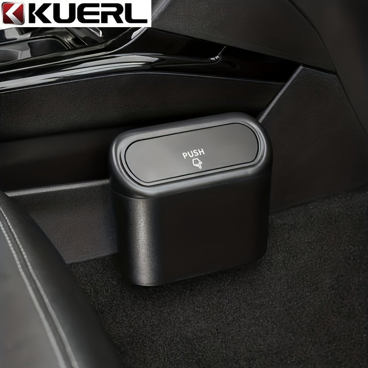 1pc Car-mounted Trash Can, Car Mini Garbage Bin, Car Storage Box, Car Organizer, Car Essential Accessories - Total Trends Fusion
