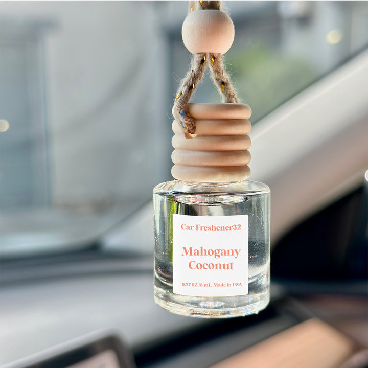 HOOGALIFE Car Air Freshener Pick From 22 Scents Hanging Car Diffuser, Car Decor Accessory, Made in USA, Long Lasting, Ships Today, The best Christmas present ever, Choose 1 Bottle or 2 Bottles - Total Trends Fusion