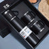 500ml Stainless Steel Insulated Water Cup Set - Premium, Leakproof & Portable Tumbler with 2 Lids for Travel, Outdoor Adventures & Driving - Keeps Drinks Hot or Cold - Total Trends Fusion