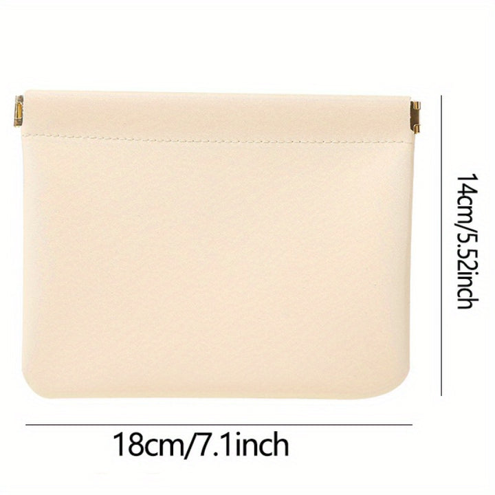 Portable And Efficient Cosmetic Bag, With Intelligent Automatic Closing Super Durable And Spacious Cosmetic Bag, With Automatic Closing, Convenient For Packaging And Travel - Total Trends Fusion