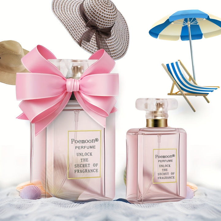 Coco Perfume (Pink), Eau De Parfum, For Unisex Eau De Parfum Spray, Women'S Perfume, Long Lasting Fragrance, Floral & Sweet Women'S Perfume, Boosts Self-Confidence, Perfect For Dating, Everyday Use, Christmas Gift, New Year Gift, 1.7 Fl.oz