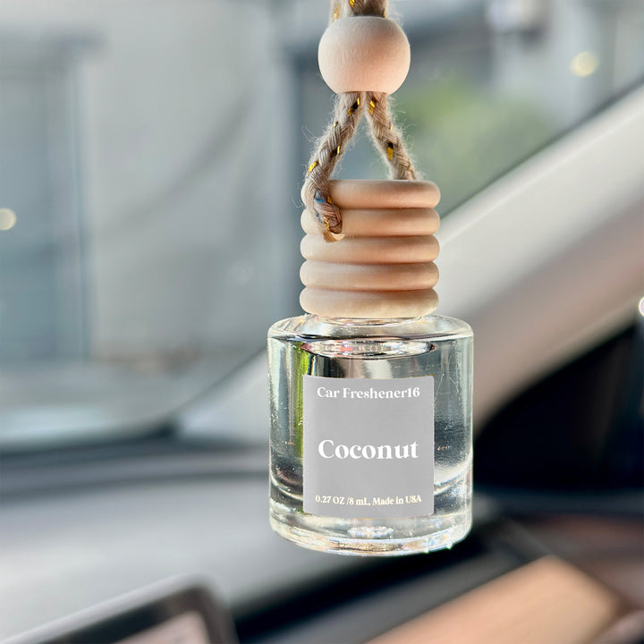Car Air Freshener Pick From 22 Scents Hanging Car Diffuser, Car Decor Accessory, Made in USA, Long Lasting, Ships Today, The best Christmas present ever, Choose 1 Bottle or 2 Bottles