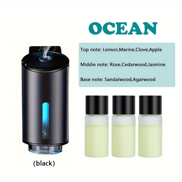 Smart Car Air Aromatherapy Diffuser, Fragrance Car Air fresheners with Three Adjustable, Humidifier Essential Oil Diffuser for Vehicle - Total Trends Fusion