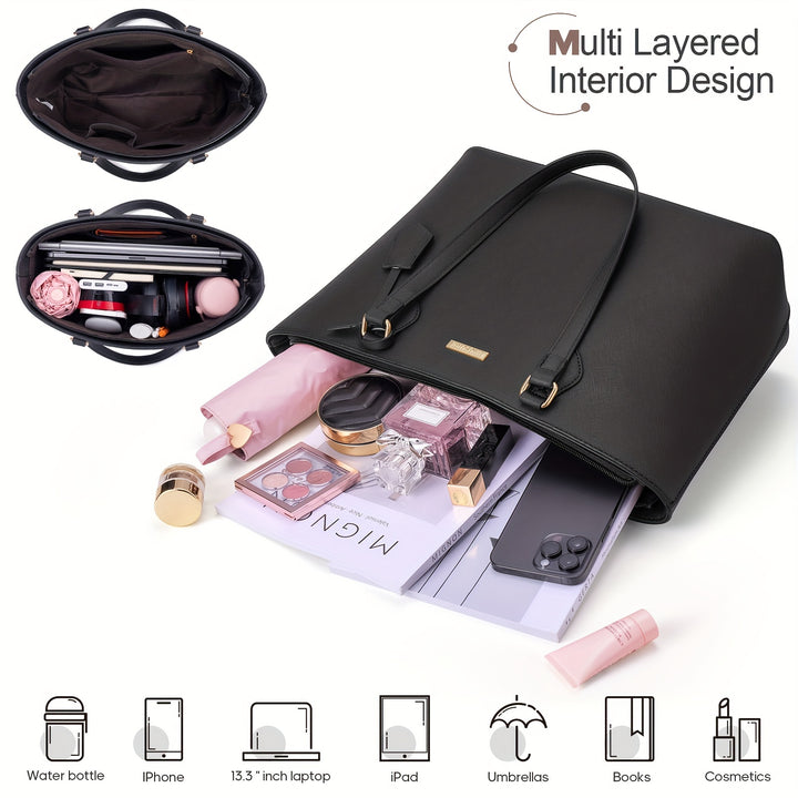 Bagsure Handbag Set, Purse Sets For Women, Tote Bag 4 Pcs, Fashion Purse Sets Women's Handbags The Tote Bag Handbags Sets - Total Trends Fusion