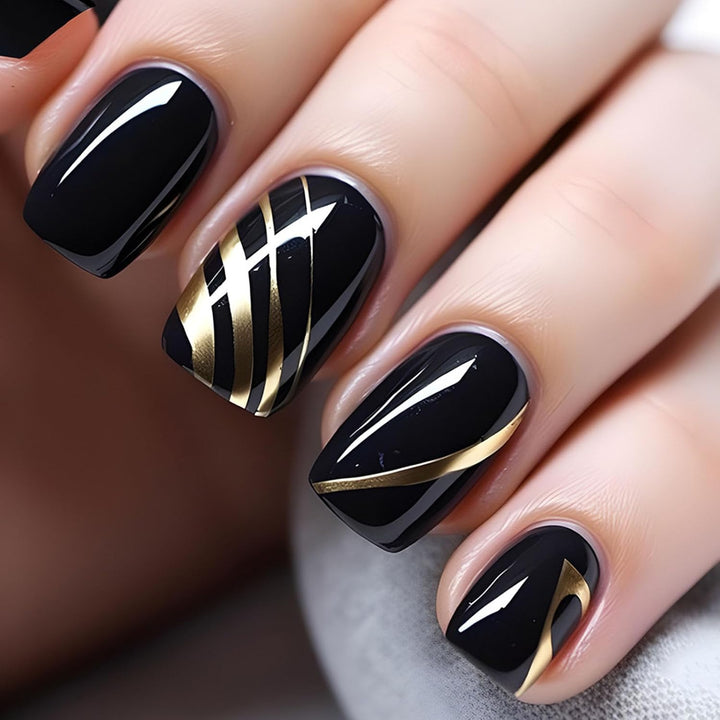 French Tip Press on Nails Short Square Fake Nails with Leopard Print French Bow Designs Nude Glue on Nails Press Ons Glossy False Nails Reusable Cute Stick on Nails for Women 24 Pcs